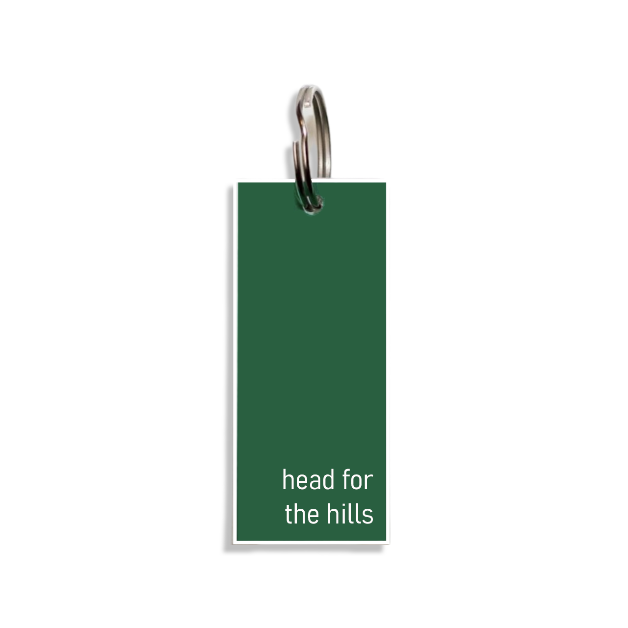 "head for the hills"