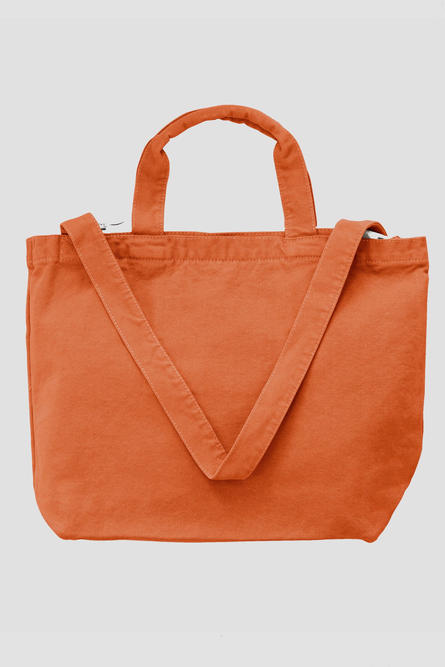 Orange Signature Canvas Bag